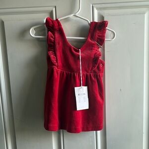 Elegant Red Kids Formal Dress